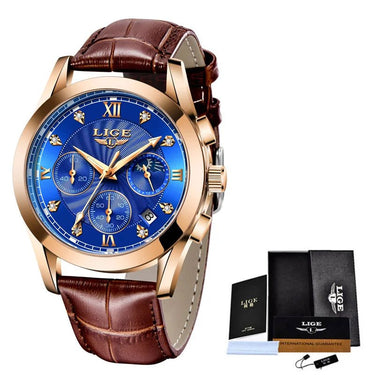 Shark & Sapphire Golden Radiance Luxury Women's Watch - Shark & Sapphire
